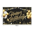 thumbnail image 7 of Birthday Backdrop Banner Backdrop Sign Happy Birthday Decoration Set for Men Women k403, 7 of 7