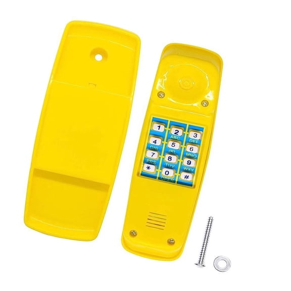 Vibrant Color Childrens Swing Toy Phone Attachment For Outdoor Activities Easy Setup