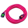 thumbnail image 1 of 25 ft. 14 by 3 Pink Pro Glo Extension Cord, 1 of 1