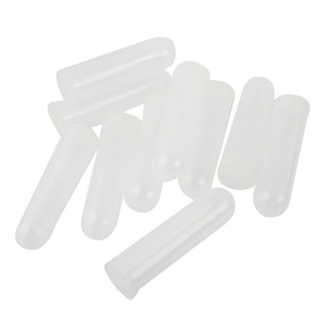 Unique Bargains 10PCS Laboratory Round Bottom Centrifuge Tubes 50ml 1.7oz w Press Lids