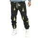 thumbnail image 1 of Pantalones largos para hombre, pantalones deportivos ajustados para correr, pantalones deportivos con cordón, pantalones con estampado navideño, pantalones para hombre, 1 of 4