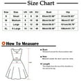 thumbnail image 3 of Lilgiuy Oversized Dress for Women Solid Short Sleeve Loose Ruffles Lacing Dress, 3 of 5