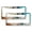 Pattern-353, variant on License Plate Frames Grunge Art Design in Blue And Brown Car Front License Plate Frame 2 Pack Grunge Abstract Art Aluminum License Plate Cover for US Standard Vehicles for Women Men