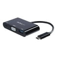 thumbnail image 1 of StarTech.com USB-C VGA Multiport Adapter - USB-A Port - with Power Delivery (USB PD) - USB C Adapter Converter - USB C Dongle (CDP2VGAUACP) - Docking station - USB-C / Thunderbolt 3 - VGA, 1 of 13