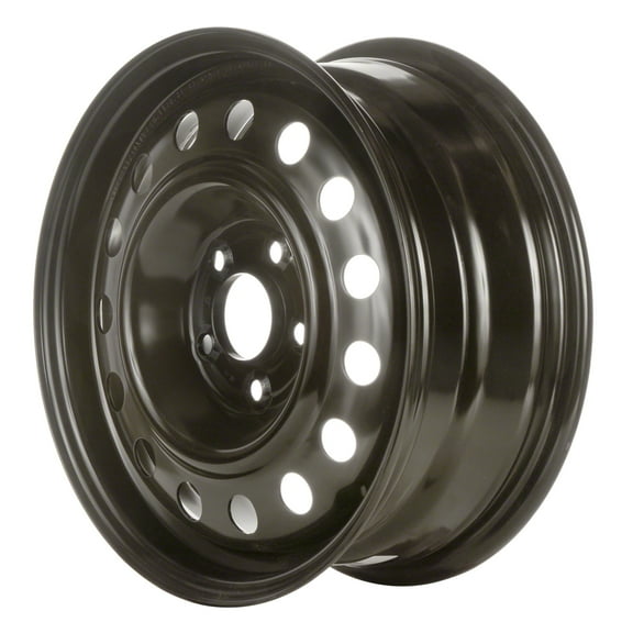 New Aftermarket  Painted Black Steel Wheel 16 x 6.5 15 Vent Style fits 2006-2010 Kia Optima