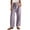 Purple, variant on CQONEPT Women Fleece Sweatpants Drawstring Elastic Waist Trousers Casual Baggy Wide Leg Jogger Pant with Pockets Black S