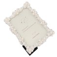 thumbnail image 2 of White Glass Photo Frame Set for Decor with Crystal Pearl European Style 1 Piece, 2 of 8