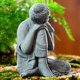thumbnail image 4 of Mini Estatuas de Buda Macarena Siesta resina 8,4 x 7,5 x 9,8 cm, 4 of 8