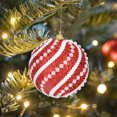 thumbnail image 2 of KOYPTL 3.15In Christmas Ball Ornaments for Tree-3 Pcs,Shatterproof Glittering Hanging Bulbs Pendants for Christmas Tree Porch Lawn Yard Holiday Decorations for Xmas Birthday Home Party Supplies, 2 of 9
