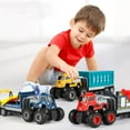 thumbnail image 5 of KYAIGUO Baby Unloading Truck Toys Friction Power Large Construction Trucks For Boys 4-7 Years Kids Construction Vehicles Diecast Loading Truck Toys, 5 of 8