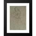 thumbnail image 2 of Guido Reni 17x24 Black Modern Framed Museum Art Print Titled - Kneeling Monk (circa 1620-1625), 2 of 5