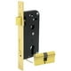 thumbnail image 1 of Mecanismo Embutir Llave Std Latón Brillante LMG45ELB Lock, 1 of 2