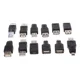 thumbnail image 1 of 12pcs Negro Adaptador Convertidor Usb 2.0 A / A Micro--b /, 1 of 8