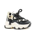 thumbnail image 4 of Tenis Para Dama Suela Chunky Moda Ligeros Color Negro 22-26 negro 24, 4 of 6