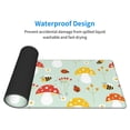 thumbnail image 3 of Rocae Mushroom Bee for Gaming Mouse Pad, Mouse Pad Large, Office Computer Keyboard Mousepad, Keyboard and Mouse Pad with Stitched Edges,31.5 x 11.8 in, 3 of 5