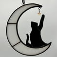 thumbnail image 3 of YAOMOBB Hanging Panda Pendant Contrast Color Moon Pendant Chain Exquisite Decoration for Car Interior, 3 of 7