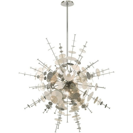 

Chandeliers 12 Light Fixtures With Polished Chrome Finish Steel Material Medium 58 720 Watts