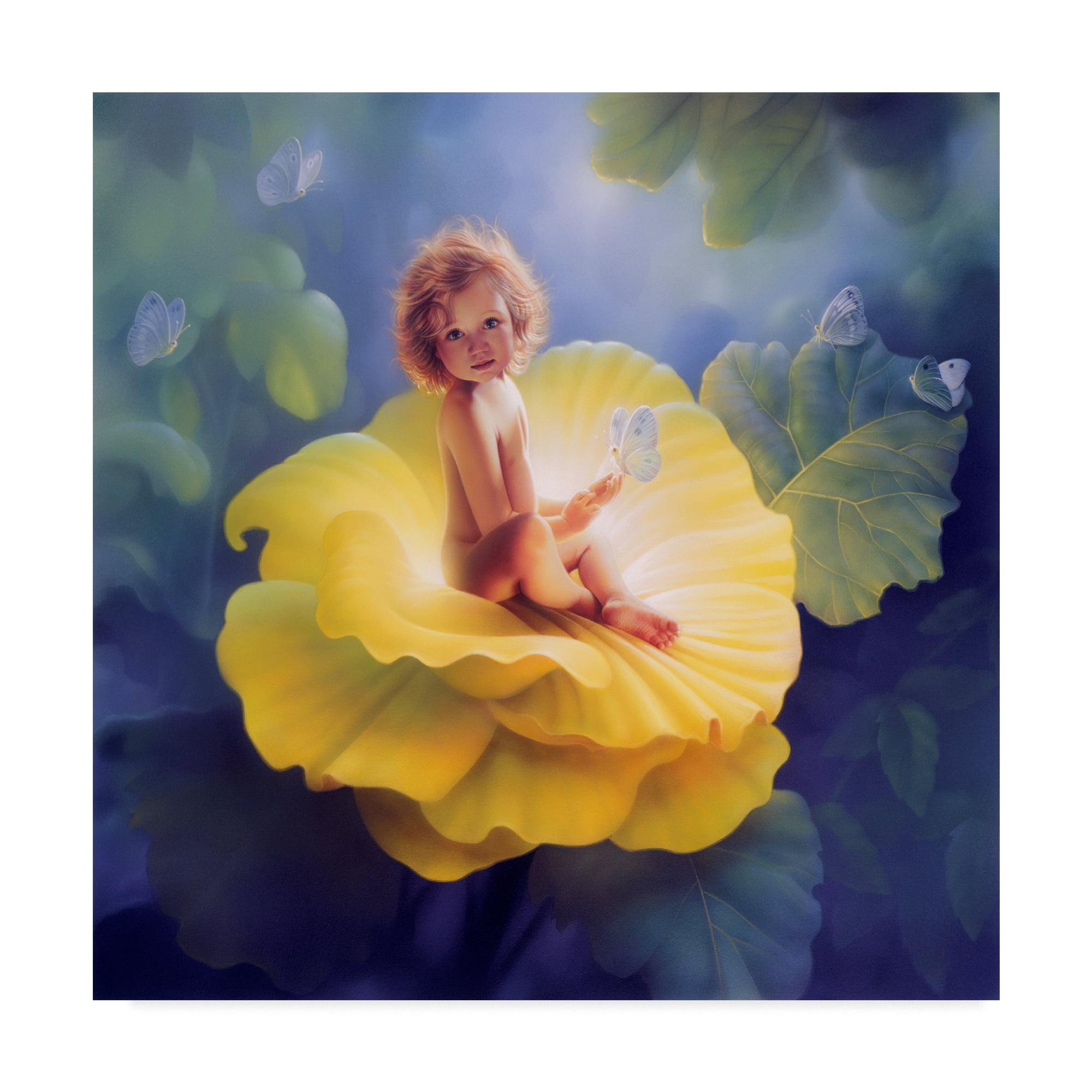 Trademark Fine Art 'Baby First Light' Canvas Art by Kirk Reinert
