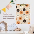 thumbnail image 4 of FORMRS Acrylic Clipboard with Low Profile Clip Standard A4 Letter Size, 12.5" x 9", Beige Halloween Pumpkin, 4 of 8