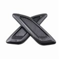 thumbnail image 4 of 2Pcs/Set Universal Car Hood Bonnet Vents Air Intake Scoop Flow Intake Front Engine Cover ABS Black Carbon Fiber Self-Adhesive, 4 of 5