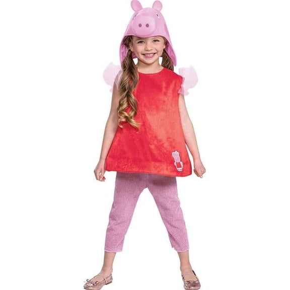 Peppa Pig Classic Child Costume, Size 3-4