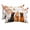 Gray, variant on Fall Dog Outdoor Pillows for Chaise Lounge Chair Waterproof Lumbar Pillows with Insert&Strap Beach Headrest Pillow Thanksgiving Autumn Harvest Pumpkin Maple Leaves Pillow for Patio Pool 11"x16"