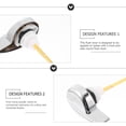 thumbnail image 2 of MasteelfCA 1Pc Toilet Flush Tank Lever Handle Side Mount Toilet Flush Lever Handle, 2 of 7