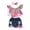 Multicolor, variant on Toddler Baby Girls Summer Outfits Clothes 3Pcs Off Shoulder Tops and Denim Short Pants Set 2-6 Years (2 Years, Multicolor)