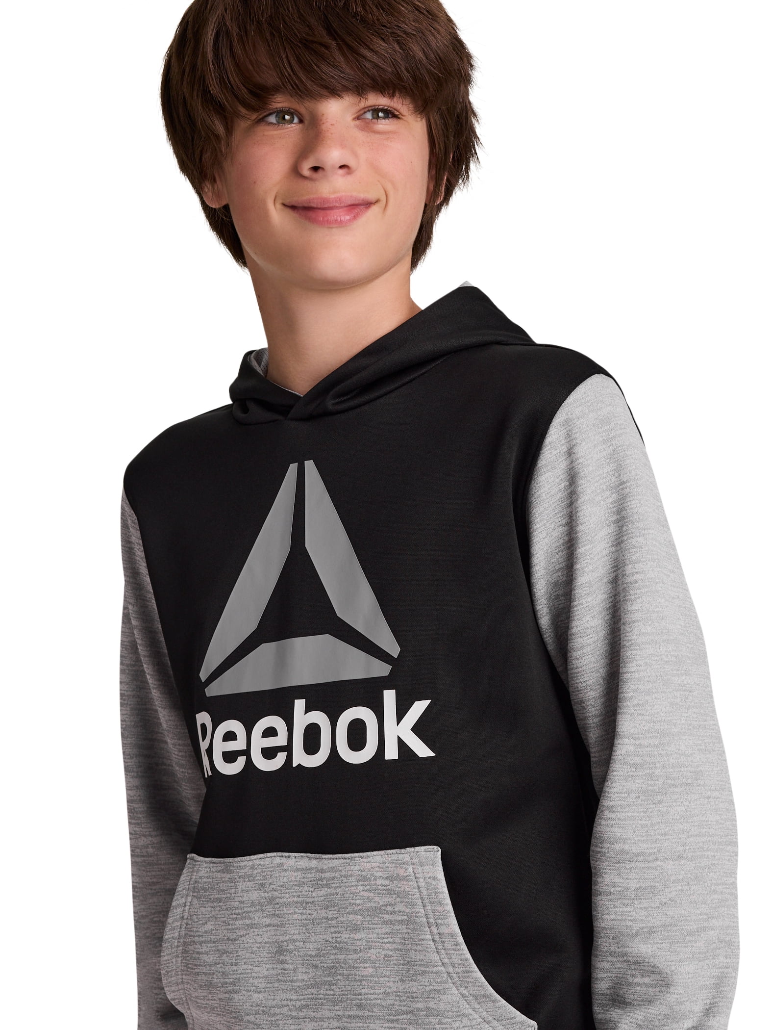 Reebok Boy's Cool Down Colorblock Hoodie, Sizes 4-18