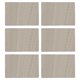 thumbnail image 1 of Manteles individuales de mesa de comedor de lino sintético, multicolores, doble capa (juego de 6 manteles individuales de 11,8 x 17 pulgadas), 1 of 5
