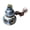 03 blueKiln transfo, variant on Ceramic Ocarina in Key of C for Beginners, Six Hole Small Wind Instrument with Lanyard for Music Lessons and Home Study