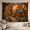 B, variant on XaaKee Tapestry Wall Hanging, Suspended Walkway Nature Library, High-Quality Polyester Bedroom Tapestry, 60x40Inch