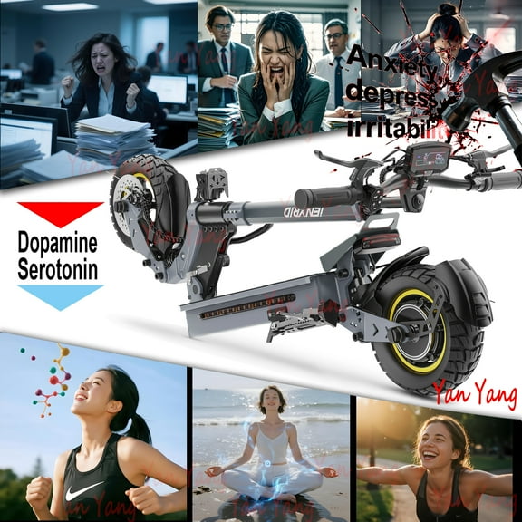 iENYRID S1 Urban Commuter eScooter – 28MPH,1000W Motor Peak 48V 15Ah,25 Miles Long Range, Double Suspension,10 inch Off-Road Tires Foldable Portable Electric Scooter,2025 NEW Model