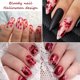 thumbnail image 5 of Pegatinas para uñas para decoración de uñas, pegatinas para uñas para mujeres, pegatinas para uñas de Europa y América, pegatinas para Halloween, pegatinas rojas a juego para uñas., 5 of 5