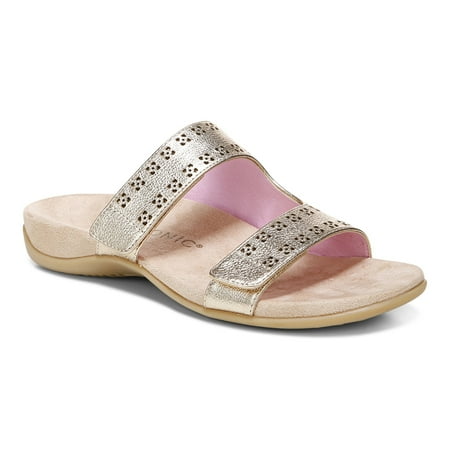 

Vionic Nakia Women s Adjustable Slide Orthotic Sandals