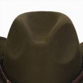 thumbnail image 7 of NOLDARES Cowboy Hats for Kids Vintage Wide Brim Felt Cowboy Hat Girls Cowgirl Hat with Belt Buckle(AG,3-18 Y), 7 of 7