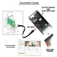 thumbnail image 4 of culink SFF 8612 SFF 8611 4X to PCI Express 16x Adapter with 24 Pin Power, 4 of 7
