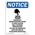 thumbnail image 1 of SignMission OS-NS-A-1824-V-11776 Panneau d'Avertissement OSHA de 18 x 24 Po - Communication d'Urgence, 1 of 1