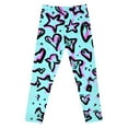 thumbnail image 3 of Iyufng Kids' Leggings Toddler Kids Girls Pants,Toddler Girl Pants,3-8 Years Girls' Fashion Can Be Worn Externally with Heart-shaped Printed Bottom Pants,Baby Girl Pants, 3 of 3