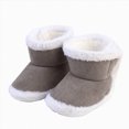 thumbnail image 3 of NOLDARES Home Warm Shoes Socks Baby Girls and Boys Warm Shoes Soft Booties Soft Comfortable Boots Infant Toddler Snow Boots(Grey,5.5), 3 of 9