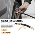 thumbnail image 2 of 2uds 12cm 5" Coche Neumático Válvula Extensor Manguera con Extensión Adaptador, 2 of 7