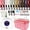 Classy Collection, variant on Candy Lover Gel Nail Polish Kit with UV LED Lamp, 12 Colors All Seasons Gel Polish Starter Kit, All-in-One Quick Dry Long-Lasting Nail Gel Kit with Manicure Tools Valentine Gift for Women