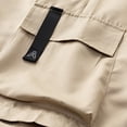 thumbnail image 4 of Aimik Men's Modern Cargo Shorts Contrast Drawstring Flap Pockets Breathable Summer Shorts for Beach Vacation Daily Wear, 4 of 6