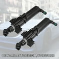 thumbnail image 5 of Unique Bargains 2 Pcs Front Left Right Headlight Washer Nozzle Sprayer Jet Fit for Audi A5 Black, 5 of 7