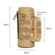 thumbnail image 4 of Bolsa portabotellas para hervidor de agua, bolsa de herramientas portátil para viajes, senderismo, color arena Sywqhk Para Estrenar, 4 of 7