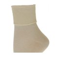 thumbnail image 4 of Sierra Socks Women's Organic Cotton Extra Smooth Toe Seaming 3 Pair Pack (Fits Shoe Size 4-10, Socks Size 9-11, Ivory (3 Pair Pack)), 4 of 8