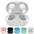 thumbnail image 4 of Herrnalise Wireless Mini Headset Bluetooth,Wireless Noise Canceling Bluetooth Headphones,Compatible 5.0 in Ear Earphones HiFi Stereo Sound Earbuds for Mobile Phone,Sports Waterproof Headset,White, 4 of 8