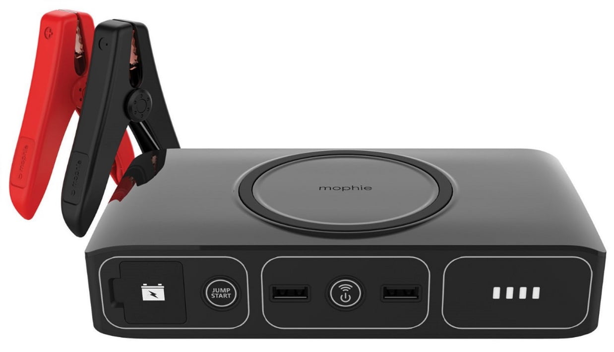 Mophie Powerstation Go Car Jump Starter with AC Outlet & Wireless