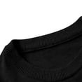 thumbnail image 4 of BXINGOHAI Pullover Sweaters for Men Solid Color Knitted Sweater Round Neck Pullover Long Sleeved Loose Bottomed Sweater Black,XL, 4 of 5