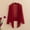 Red, variant on Women's Sheer Mesh Cardigan Long Sleeve Open Front Summer Beach Cover Up Bolero Cropped Shrugs Lightweight Tie Front Sheer Chiffon Bolero Cardigan Blue 16